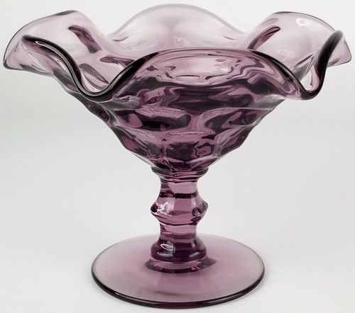 Imperial glass compote - glass,